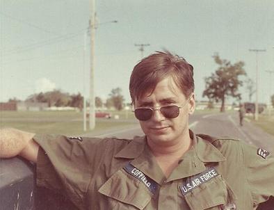 Jim Coffield on an Air Base in Thailand